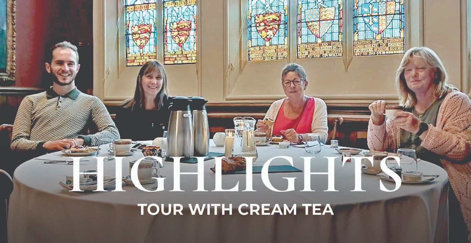 Maison Dieu Highlights tour and Cream Tea