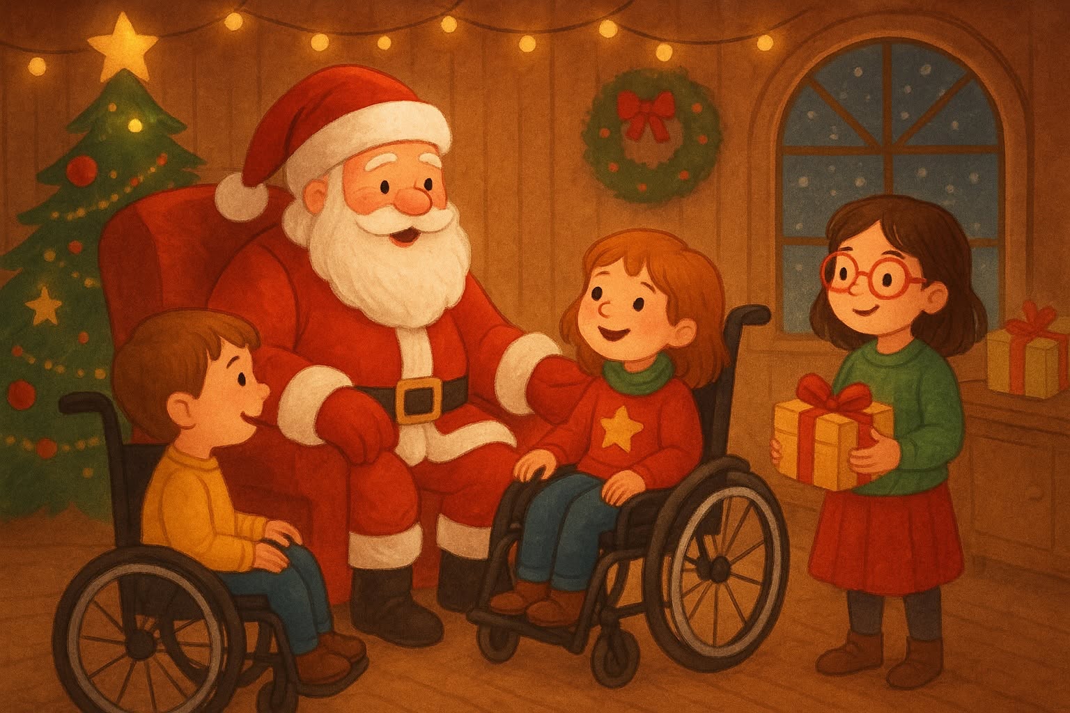 Accessible Santa's Grotto